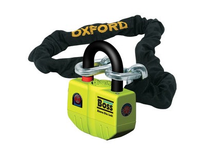 OXFORD BIG Boss Alarm Lock & Chain 12mm x 1.5m