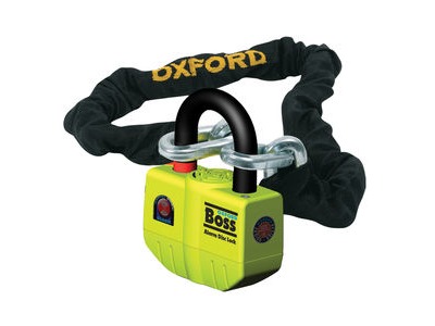 OXFORD Boss Alarm Lock & Chain 12mm x 2.0m