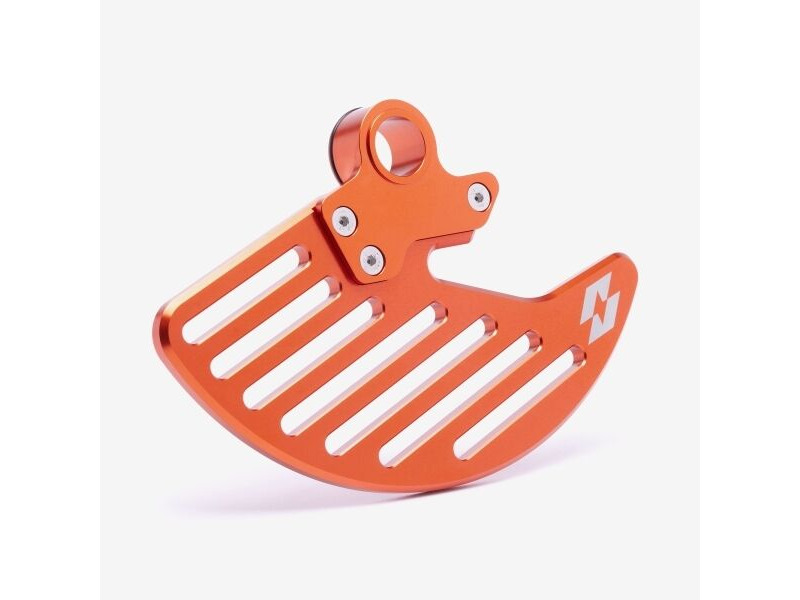 WHATEVERWHEELS Full-E Charged Front Brake Disc Guard 220mm Orange click to zoom image