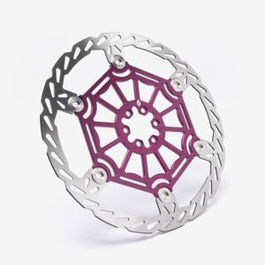 WHATEVERWHEELS Full-E Charged Front Purple Brake Disc 250mm 
