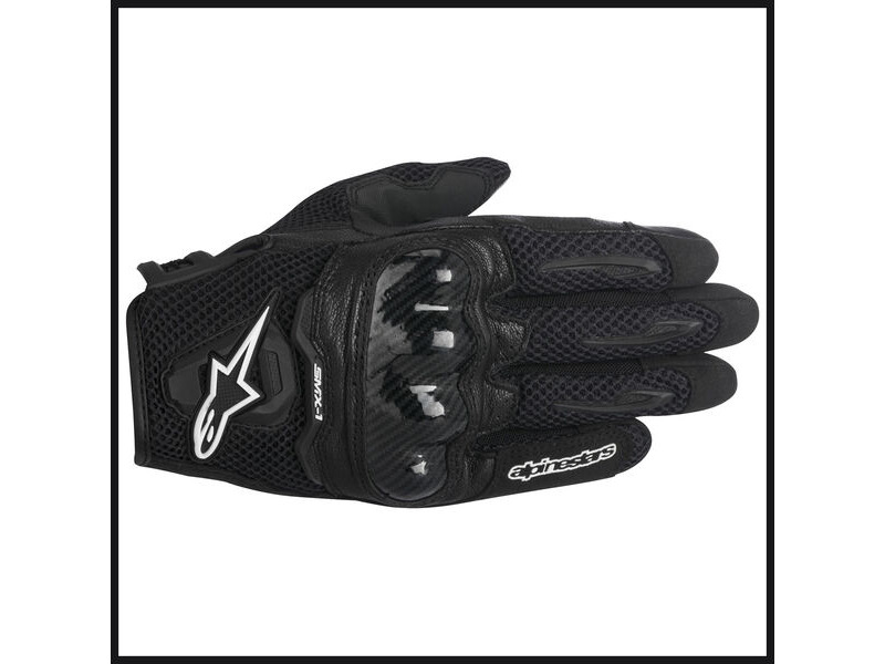 ALPINESTARS SMX-1 Air V2 Gloves Black click to zoom image