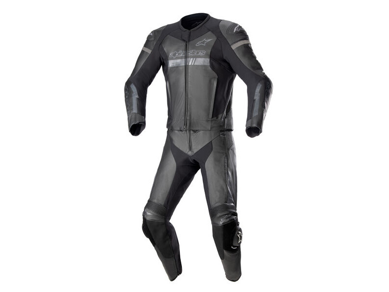 ALPINESTARS GP Force Chaser Leather Suit 2 Pc Black Black click to zoom image