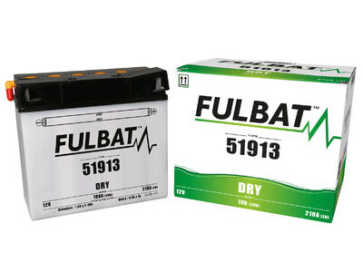 FULBAT Battery Dry - 51913, With Acid Pack