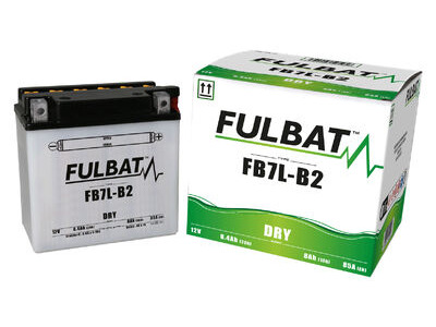 FULBAT Battery Dry - FB7L-B2, With Acid Pack