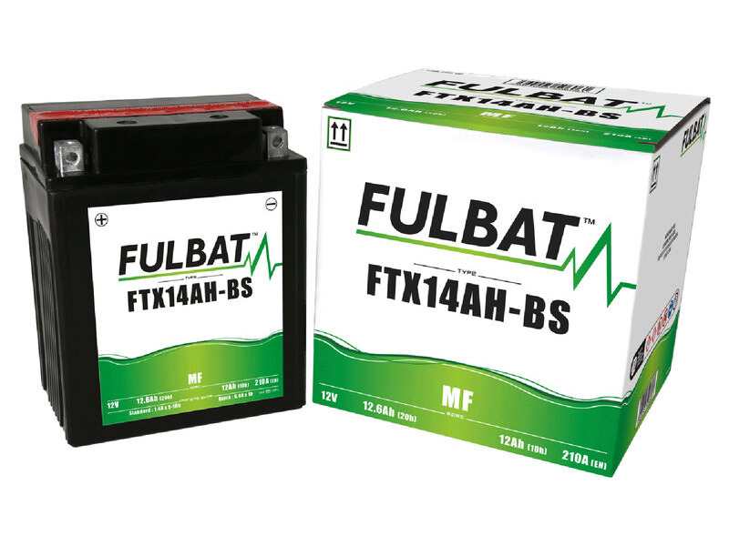 FULBAT Battery MF - FTX14AH-BS click to zoom image