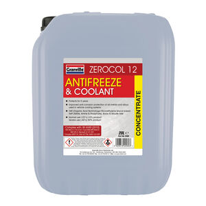 GRANVILLE Zerocol 12 Red Antifreeze Concentrate 20 litre 