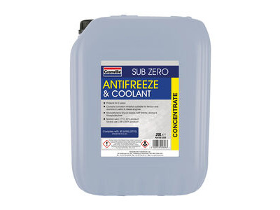 GRANVILLE Sub Zero Blue Coolant Concentrate - 20 Litre