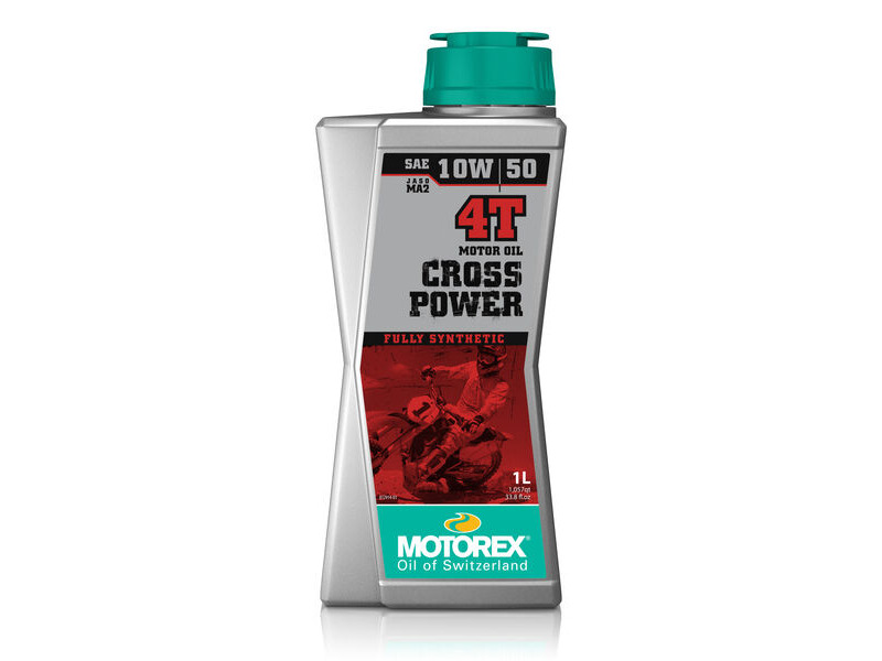 MOTOREX Cross Power 4T Fully Synthetic Pro Performance JASO MA2 10w/50 1L click to zoom image