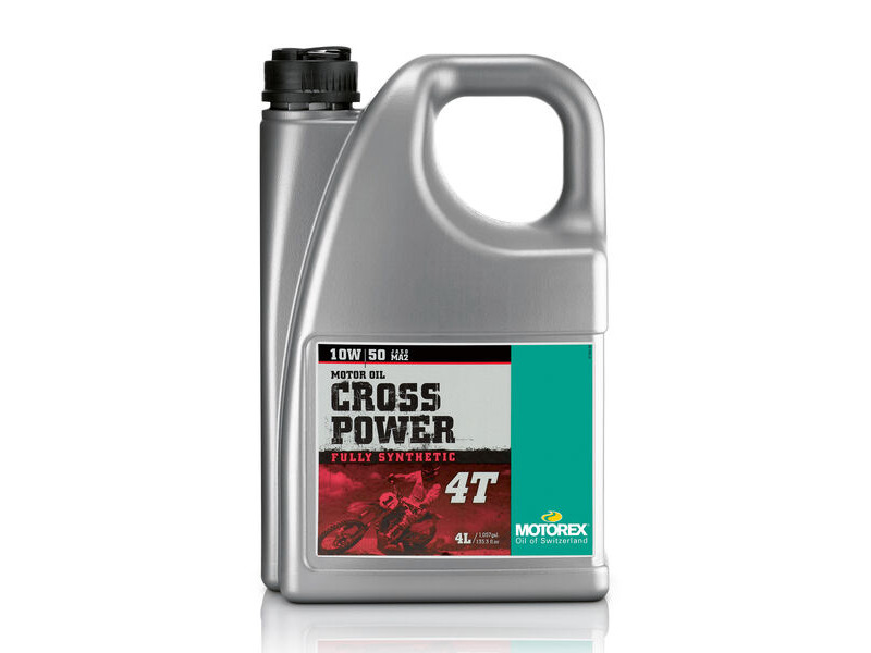 MOTOREX Cross Power 4T Fully Synthetic Pro Performance JASO MA2 10w/50 4L click to zoom image