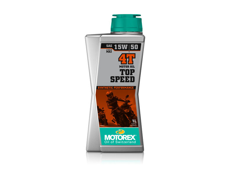 MOTOREX Top Speed 4T Synthetic High Performance JASO MA2 15w/50 1L click to zoom image