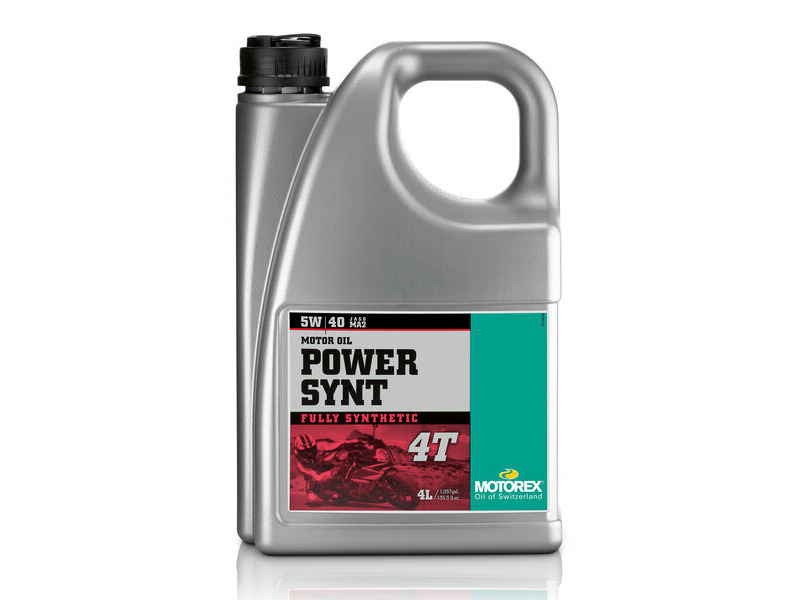 MOTOREX Power Synt 4T Fully Synthetic Pro Performance JASO MA2 5w/40 4L click to zoom image