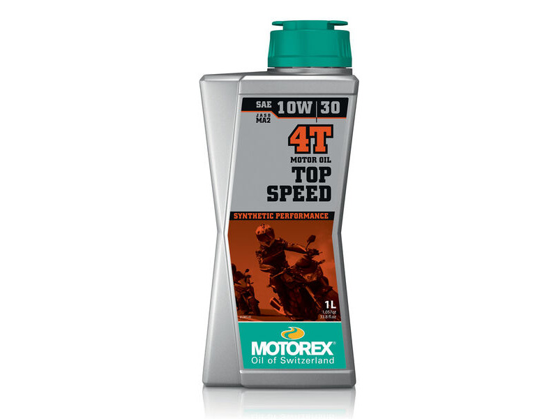 MOTOREX Top Speed 4T Synthetic High Performance JASO MA2 10w/30 1L click to zoom image