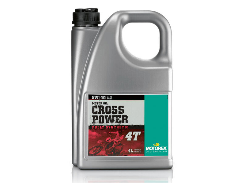 MOTOREX Cross Power 4T Fully Synthetic Pro Performance JASO MA2 5w/40 4L click to zoom image