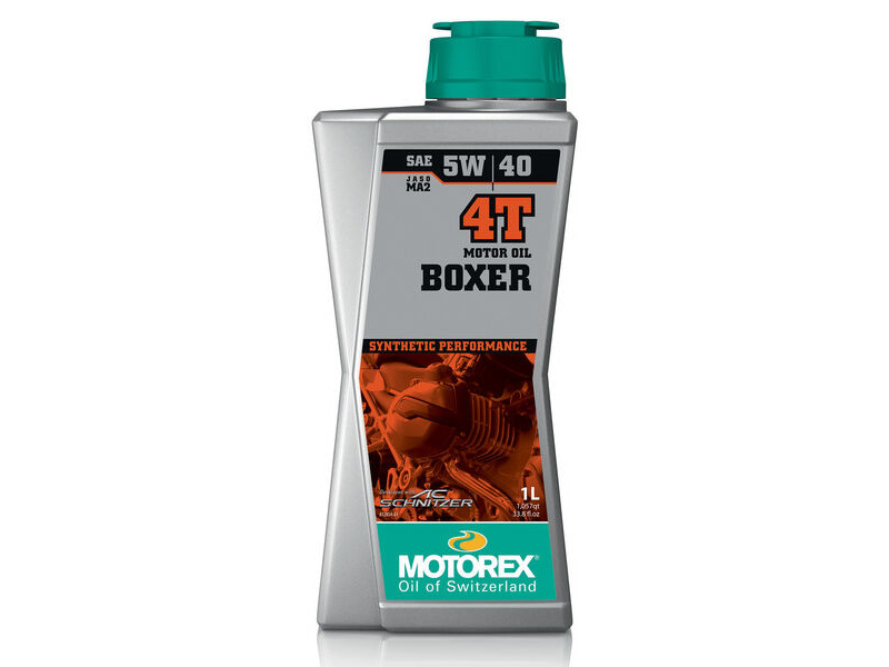 MOTOREX Boxer 4T Synthetic High Performance JASO MA2 5w/40 1L click to zoom image