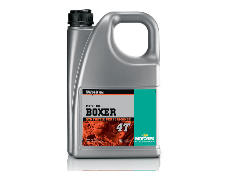 MOTOREX Boxer 4T Synthetic High Performance JASO MA2 5w/40 4L click to zoom image