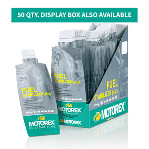 MOTOREX Fuel Stabilizer+ 10ml INDIVIDUAL Sachet (50) click to zoom image