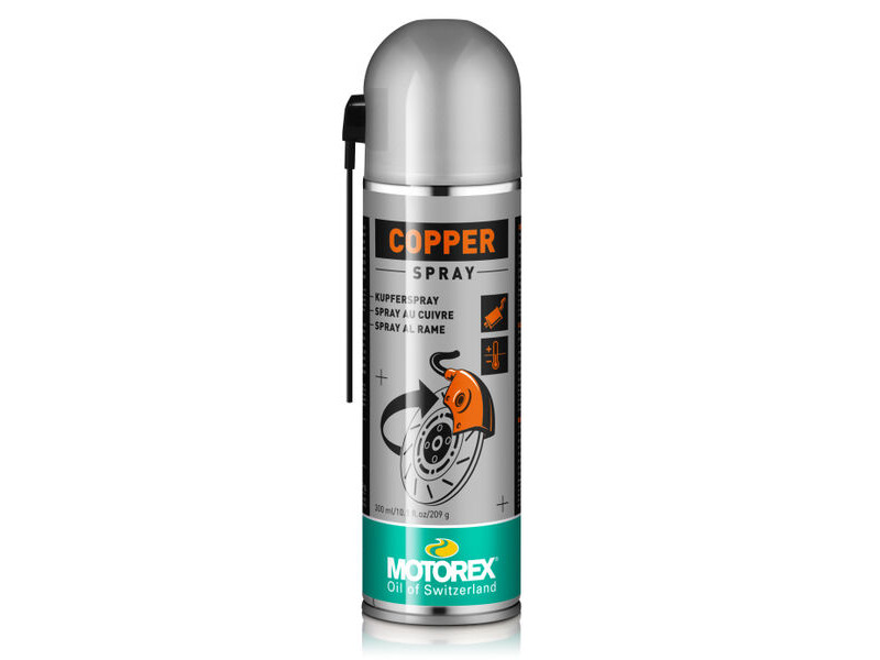 MOTOREX Copper Spray (-40C to +1200C) 2 Nozzles 300ml click to zoom image