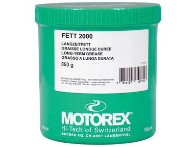 MOTOREX 2000 Grease Salt-Waterproof Calcium (Air Filter) NLGI-2 Tub 850g