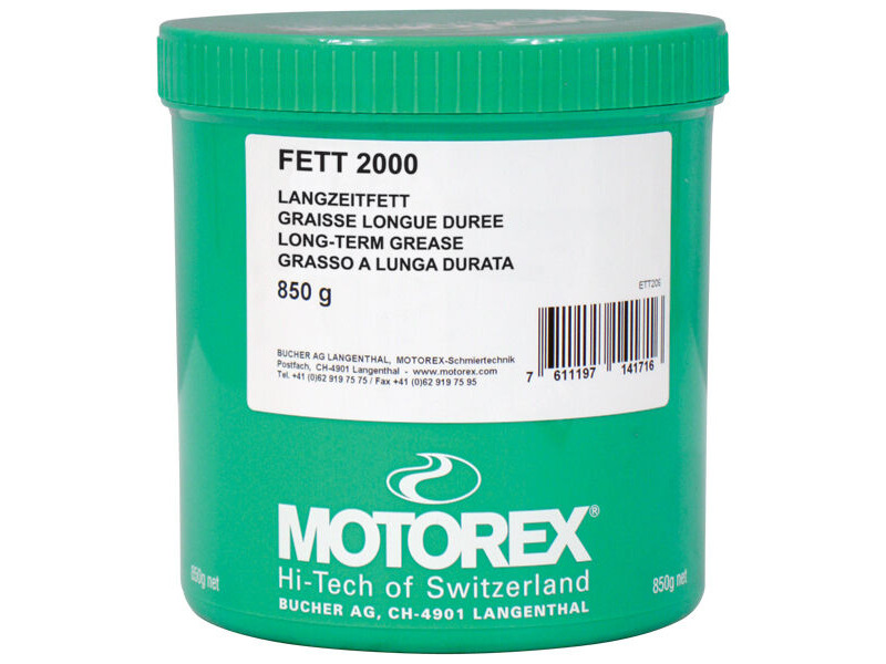 MOTOREX 2000 Grease Salt-Waterproof Calcium (Air Filter) NLGI-2 Tub 850g click to zoom image
