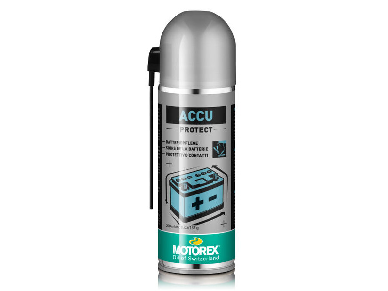MOTOREX Accu Protect Spray (Battery Terminals and Cables) 2 Nozzles 200ml click to zoom image