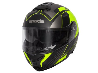 SPADA Helmet Orion Whip Matt Black/Flo