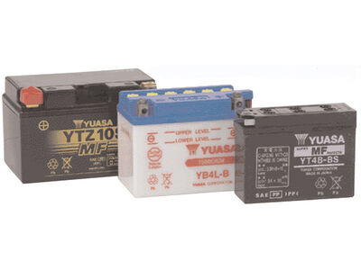 YUASA Batteries 12N7-4A (CP) With Acid