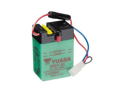 YUASA 6N2A-2C-6V - Dry Cell, No Acid Pack