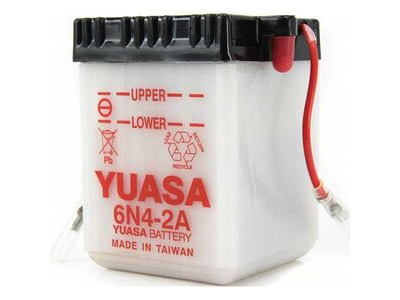 YUASA 6N42A-6V - Dry Cell, No Acid Pack