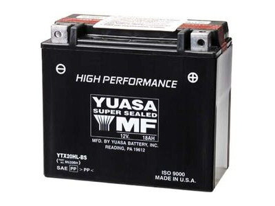 YUASA YTX24HLBS-12V High Performance MF VRLA - Dry Cell, Includes Acid Pack