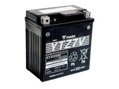 YUASA YTZ7V (WC) 12V Factory Activated High Performance MF VRLA Battery