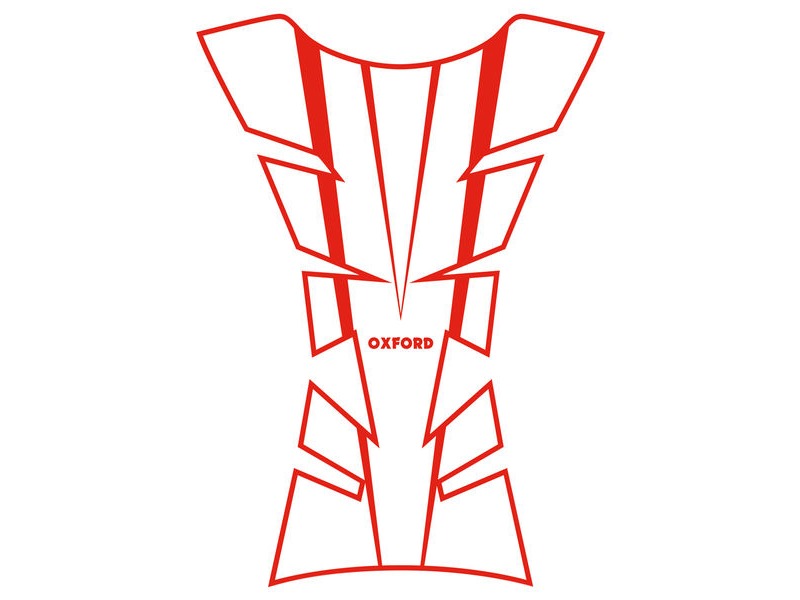 OXFORD Sheer Arrow Tank Pad - Red click to zoom image