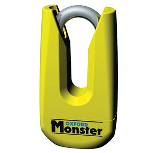 OXFORD Monster Disc Lock - Yellow 