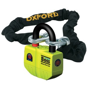 OXFORD BIG Boss Alarm Lock & Chain 12mm x 1.2m 