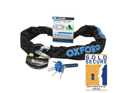 OXFORD Nemesis 16mm Chain and Padlock 1.2m