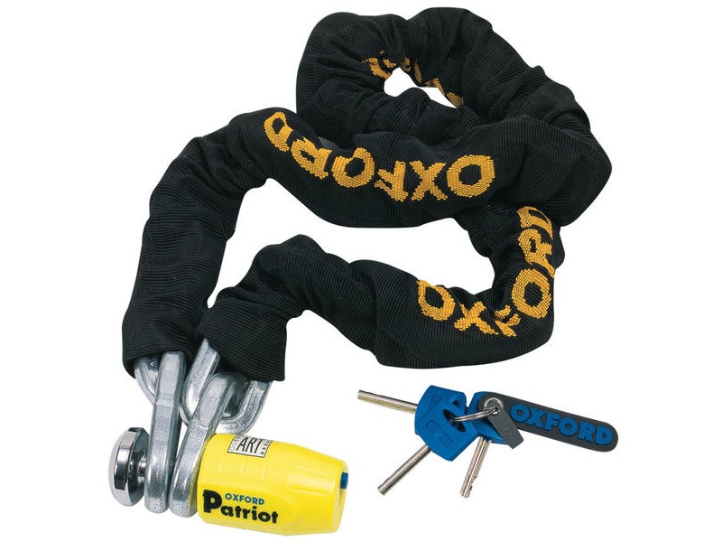 OXFORD Patriot 12mm chainlock- 1.5mtr click to zoom image