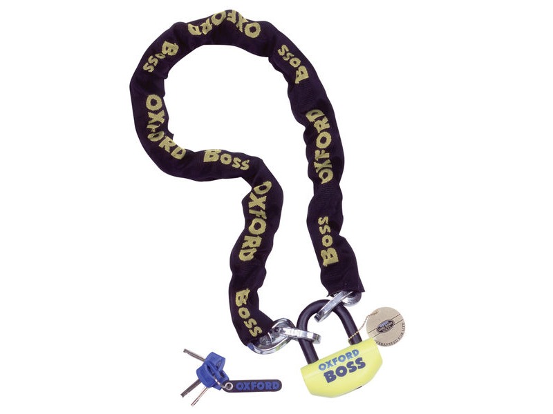 OXFORD Boss 12.7mm Lock & Chain 12mm x 1.2m click to zoom image