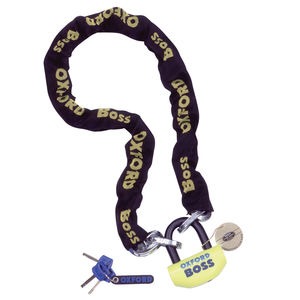 OXFORD Boss 12.7mm Lock & Chain 12mm x 1.5m 