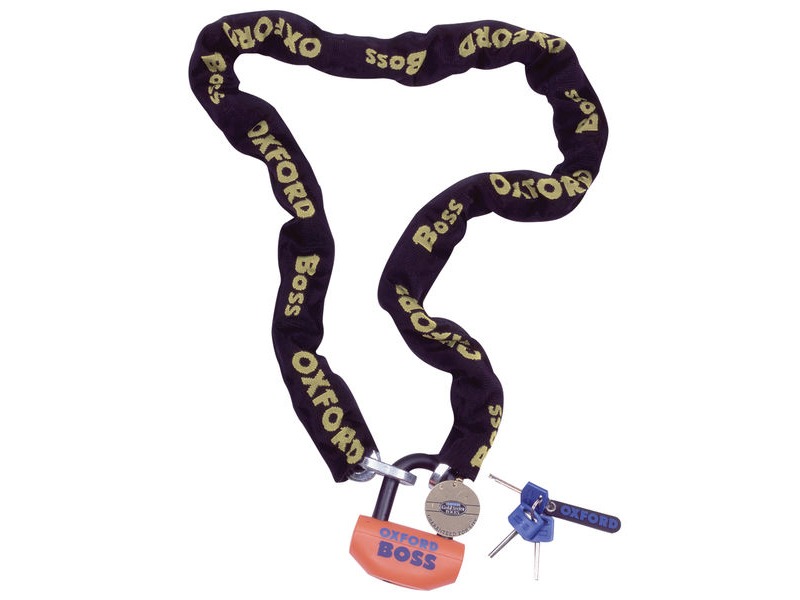 OXFORD Boss 12.7mm Lock & Chain 12mm x 2.0m click to zoom image
