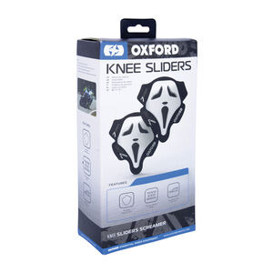 OXFORD Screamer Knee Sliders White click to zoom image