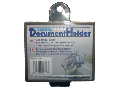 OXFORD Plastic Insurance Slip Holder (Square)