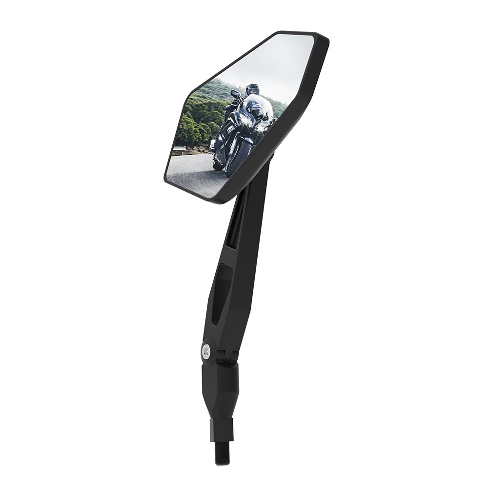 Oxford Deluxe Chrome Mirror - Left - BikerHut