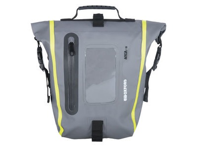 OXFORD Aqua M8 Tank Bag Black/ Grey/ Fluo