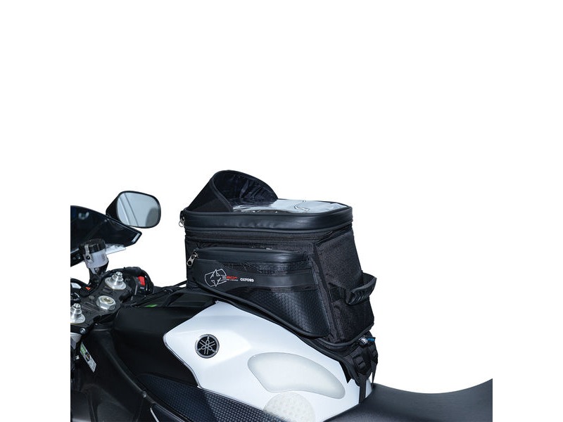 OXFORD Oxford S20R Adventure Strap On Tank Bag - Black click to zoom image
