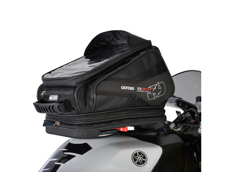 OXFORD Oxford Q30R QR Tank Bag - Black click to zoom image