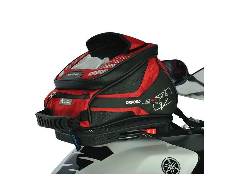 OXFORD Oxford Q4R TANK BAG - RED click to zoom image