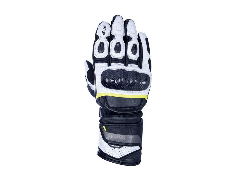 OXFORD RP-2 MS Long Sports Glove Black/White/Fluo click to zoom image