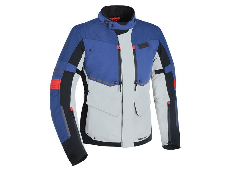 OXFORD Mondial AdvancedMS Jkt Gry/Blue/Red click to zoom image
