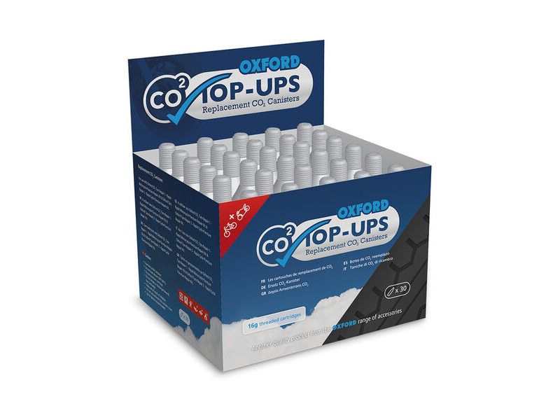OXFORD Oxford CO2 pop-ups (30 pack) click to zoom image