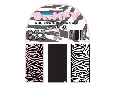 OXFORD Comfy Zebra 3-Pack