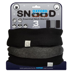 OXFORD Snood - Triple Pack BLK/GRY/BLK 